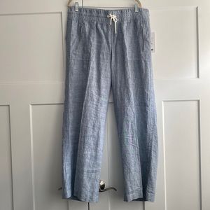 Athlete Cabo linen wide length pant